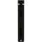 Ekena Millwork Damon Wrought Iron Bracket, (Single center brace), Antiqued Warm Silver 1 1/2"W x 5 1/2"D x 8"H BKTM01X05X08SDAAWS - alternate 6